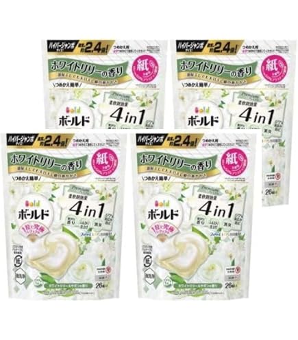 Amazon.co.jp: 【販路限定】ボールド ジェルボール4D ホワイトリリー