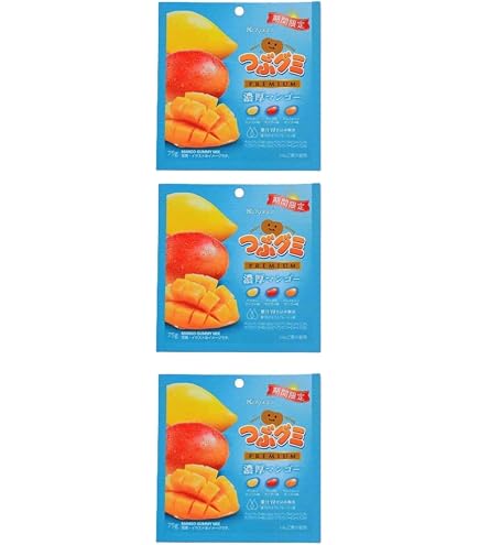つぶグミ　プレミアム　濃厚マンゴー　70袋セット Amazon | 【まとめ買い4袋】つぶグミ つぶグミプレミアム 濃厚マンゴー