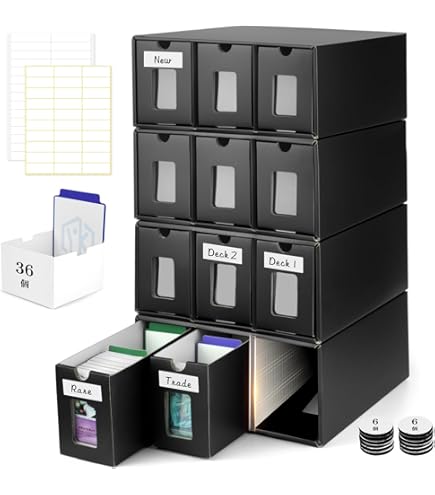 Amazon.co.jp: ストレイジボックス 3200CT 約3200枚のカードを収納