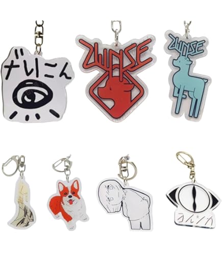 Amazon.co.jp: ヨルシカ n-buna キーホルダー 6点セット アクリル