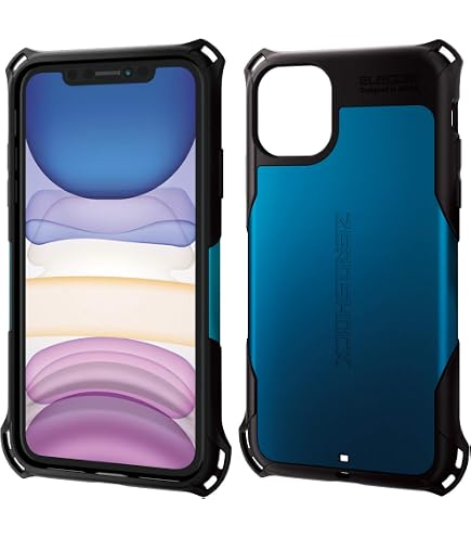 Amazon.co.jp: エレコム iPhone 11 ケース ZEROSHOCK 衝撃吸収 [落下時