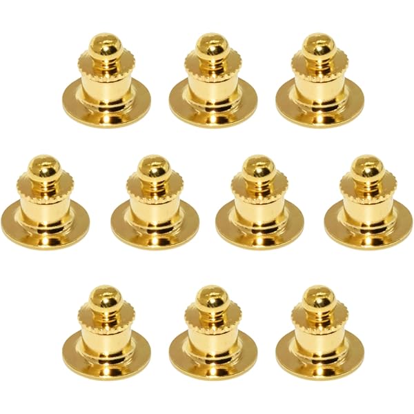 MDRT ピンバッチ ゴールド Amazon.co.jp: バッジ裏金具 タイタック ピンバッジのキャッチ