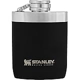 STANLEY(スタンレー) マスターフラスコ 0.23L マットブラック スキットル ギフト 贈り物 蒸留酒 ウイスキー 寒冷地 登山 (日本正規品)