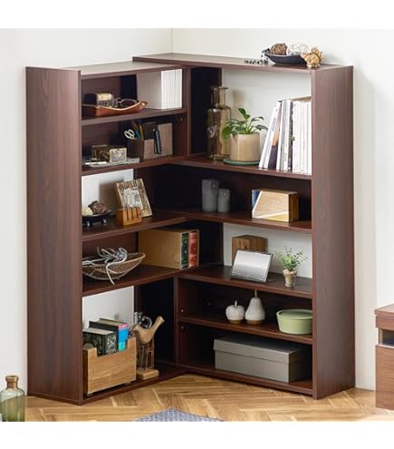 Amazon｜[ベルメゾン] ラック カウンター下 天然木 オープンシェルフ