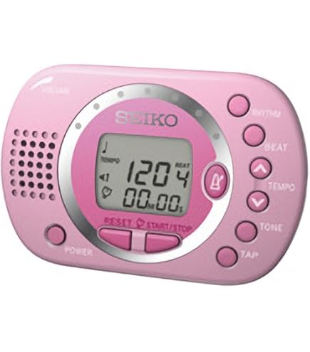 【新品未使用】限定 SEIKOセイコーメトロノームウォッチ ピンク 限定】メトロノームウオッチ カジュアルアップスタイル ピンク