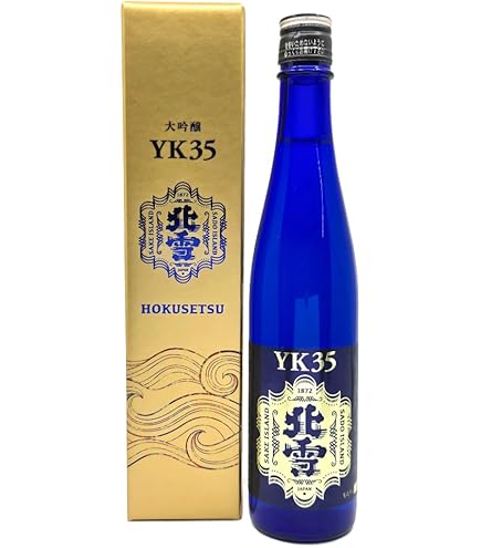 Amazon.co.jp: 北雪酒造 北雪 大吟醸YK35 雫酒 1800ml .e お届けまで20