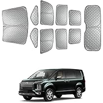 デリカD5車種専用サンシェード Amazon | 新型 デリカ D5 専用 サンシェード 遮光シェード