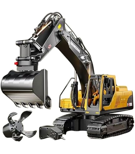Amazon.co.jp: Huina1593 1/14スケールパワーショベル専用 3種類の