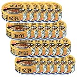 金缶 かつお節入りまぐろ 70g×24個セット