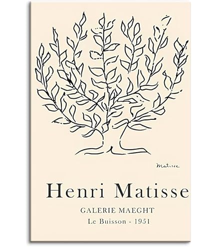 Amazon.co.jp: アンリ・マティス ポスター《千夜一夜物語》キャンバス