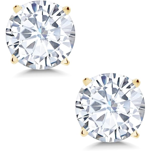 Amazon | [Gem Stone King] 1カラット モアサナイト ピアス