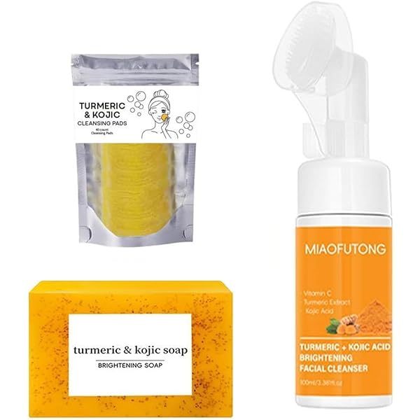 Amazon | Skintura - ブライトニング泡洗顔料、ターメリック洗顔