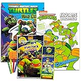 Teenage Mutant Ninja Turtles Colouring and Activity Book Set with Stickers (3 TMNT Colouring Books, Over 30 Stickers)