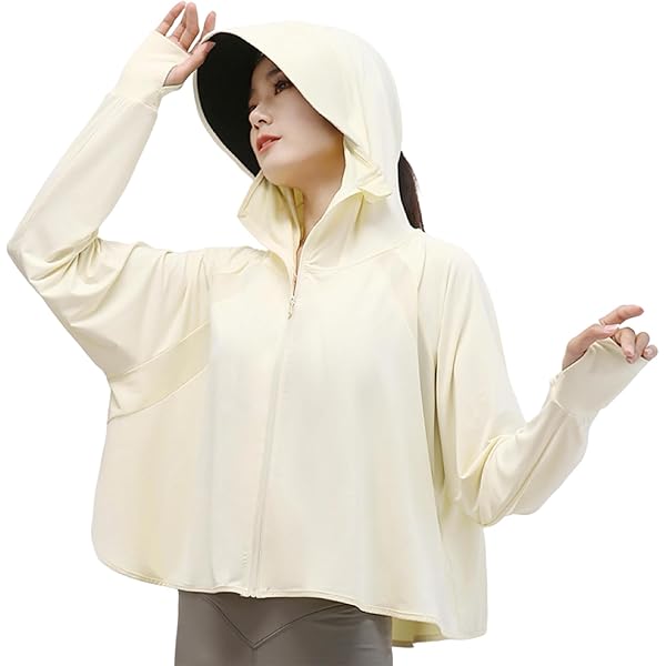 SARA シースルーパーカー ホワイト L 風通る 薄手 夏用 SARA シースルーパーカー ホワイト L 風通る 薄手 夏用の通販 by