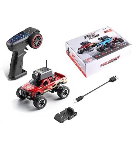 Amazon.co.jp: WOWOBONTOY RCトラック HDカメラ付き WL 1/64スケール