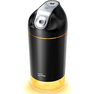 加湿器 卓上 アロマ ダブルノズル 充電式2600mAh 大容量500ml 超音波式 加湿器 除菌 車用加湿器 ペットボ…