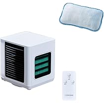 Amazon.co.jp : 【2025年版】ここひえR7 ミニクーラー ホワイト
