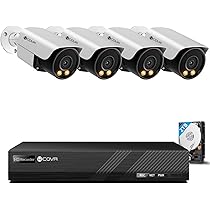 Amazon.co.jp: 【500万画素・双方向通話・PoE給電・夜間カラー撮影