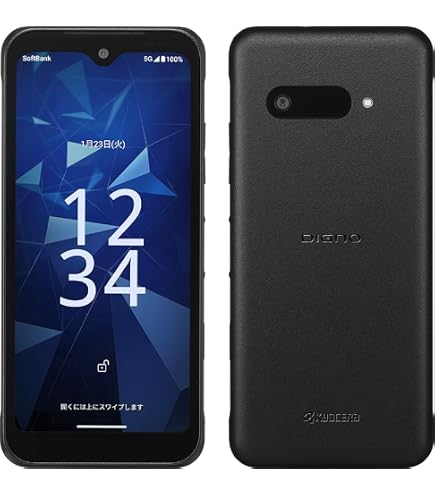 Amazon | 【整備済み品】京セラ DIGNO® SX4 ｜ブラック｜SIMフリー