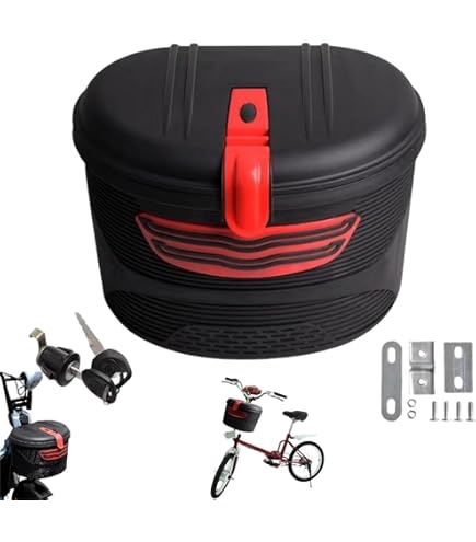 Amazon.co.jp: PITMAN 自転車カゴ、電動自転車カゴ、自転車ボックス