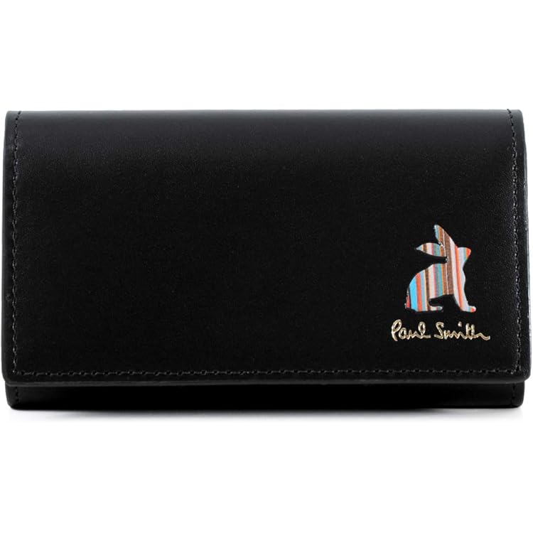 Amazon | [ポールスミス] 名入れ可 キーケース マーケトリーストライプ