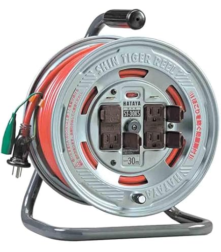 【中古】トラスコ　コードリール　TBE-30KC　漏電遮断器・設置付　屋外用防雨型30ｍ【ハンズクラフト熊本けやき通り店】【引き取り限定】 Amazon | トラスコ中山(TRUSCO) 屋外型コードリール 防雨型 ブレーカー
