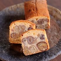 Amazon.co.jp: 足立音衛門 佳撰・栗のケーキ パウンドケーキ 栗