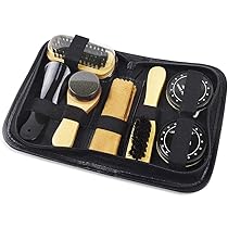 VAN JAC シューズ磨きセット Amazon.co.jp: 靴磨きセットホーム＆トラベルシューズケア用7個
