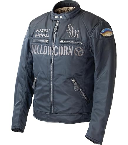 [イエローコーン] YB-4100 コットンジャケット BK/GM M Webike | YeLLOW CORN イエローコーン YB-4100 コットンツイル