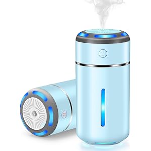 Bestore 加湿器 卓上 【最新改良版】 車用加湿器 アロマ 次亜塩素酸水対応 除菌 超音波式 ミニ加湿器 超静音…