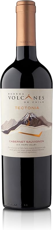 【樽熟成のスモーキーさが際立つ濃厚赤ワイン】ボルカネス テクトニア カベルネ ソーヴィニヨン 750ml[チリ/赤ワイン/フルボディ/winery direct]
