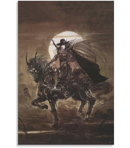 天野喜孝 黒衣の剣士 A2 額入りポスター Amazon.co.jp: 天野喜孝黒衣の剣士ポスター プリント キャンバス 壁