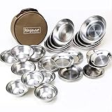 MAGNA(マグナ) ステンレス食器セット キャンプ バーベキュー アウトドア ファミリーセット