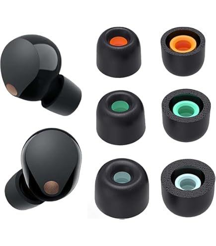 Amazon | Luckvan ダブルフランジイヤーチップ ソニー WF-1000XM5