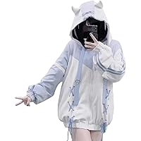 Amazon.co.jp: [XHSUKADO] 病みかわいい パーカー