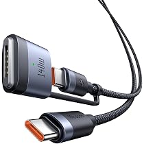 Amazon.co.jp: Mcdodo 2in1 USB-C to USB-C & Mag-safe 3磁気充電