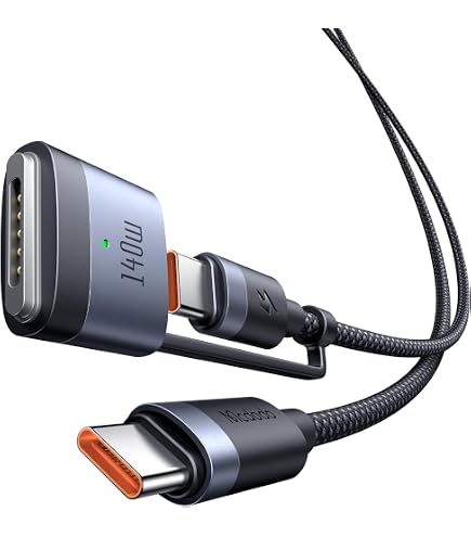 Amazon.co.jp: Macbook 充電ケーブル 2M USB-C to usb M3 磁気充電