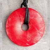 Teething Bling Pendant by Smart Mum - Red Shimmer by Teething Bling