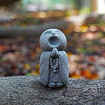 Amazon.co.jp: RemeeHi お地蔵さんセット癒し可愛い小型置物祈りお地蔵