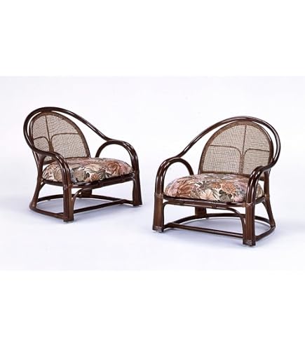 Amazon.co.jp: 【今枝商店】籐 ラタン 3Pソファ AMZY440B ダーク