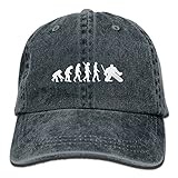 大人 デニム キャップホッケーゴール 大人気 釣り レジャー・キャップ 柔らかい 紫外線対策 日よけ 小顔効果 プリント付き 無地 ライトブルー