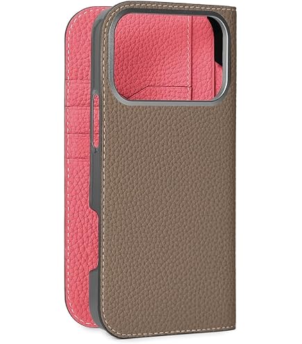 Amazon.co.jp: 【 DEMIU デミュウ 】 iPhone対応 17 ProMaxケース 本革