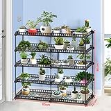 Plant shelf 屋内＆屋外の庭の使用のための鉢植えの植物の展示スタンド Flower racks ( 色 : 2*5 )