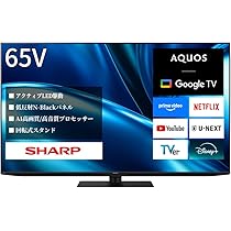 Amazon.co.jp: Sharp Aquos 4T-C65FN1 65V 4K LCD TV, N-Black Panel