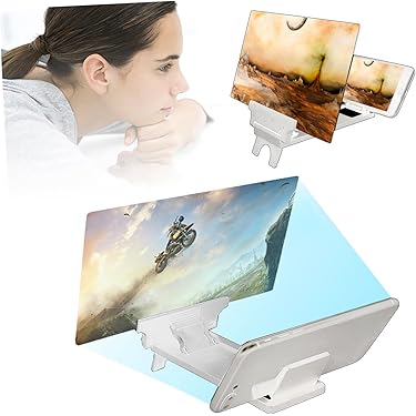 ✨️大人気✨️3D拡大スクリーン スマートフォン用 Amazon.co.jp: 画面拡大鏡 - 携帯電話・スマートフォン