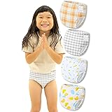 [SORONSO] トレーニングパンツ サラリーノ 【さらさら高密度生地】 1年中使える 4層 4枚セット トイトレ トレパン ショーツ ブリーフ
