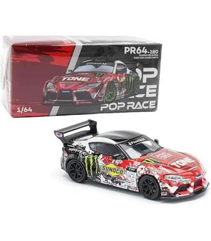 Amazon | 1:64 ダイキャストモデルカー パンデム トヨタ GR スープラ