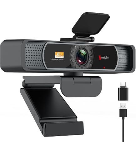 Innex C831 180° Panorama 4K Webcam with Microphone, AI Face