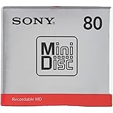 ソニー ミニディスク (80分、1枚パック) MDW80T