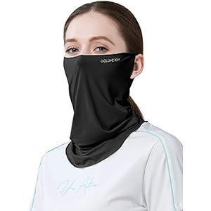 COOFO フェイスカバー 冷感 耳かけ フェイスガード uv 冷感 ネックカバー 夏用 紫外線対策 吸汗速乾 ネックガード フェイスカバー uvカット ネックゲートル ランニング